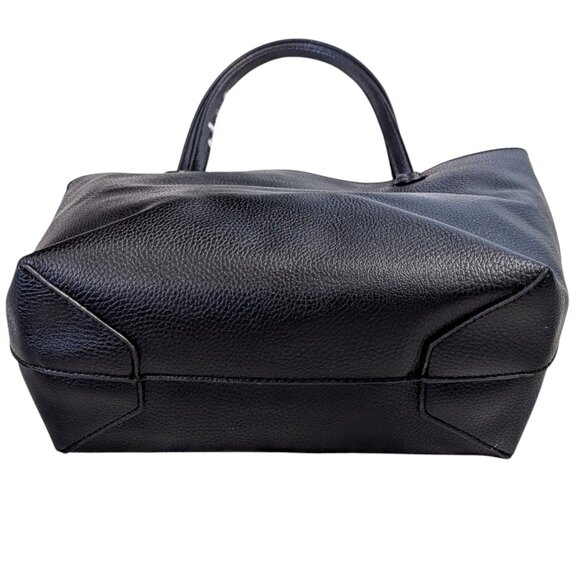 Imoshion Vegan Leather Tote Bag Black Red Tassels - Picture 5 of 5